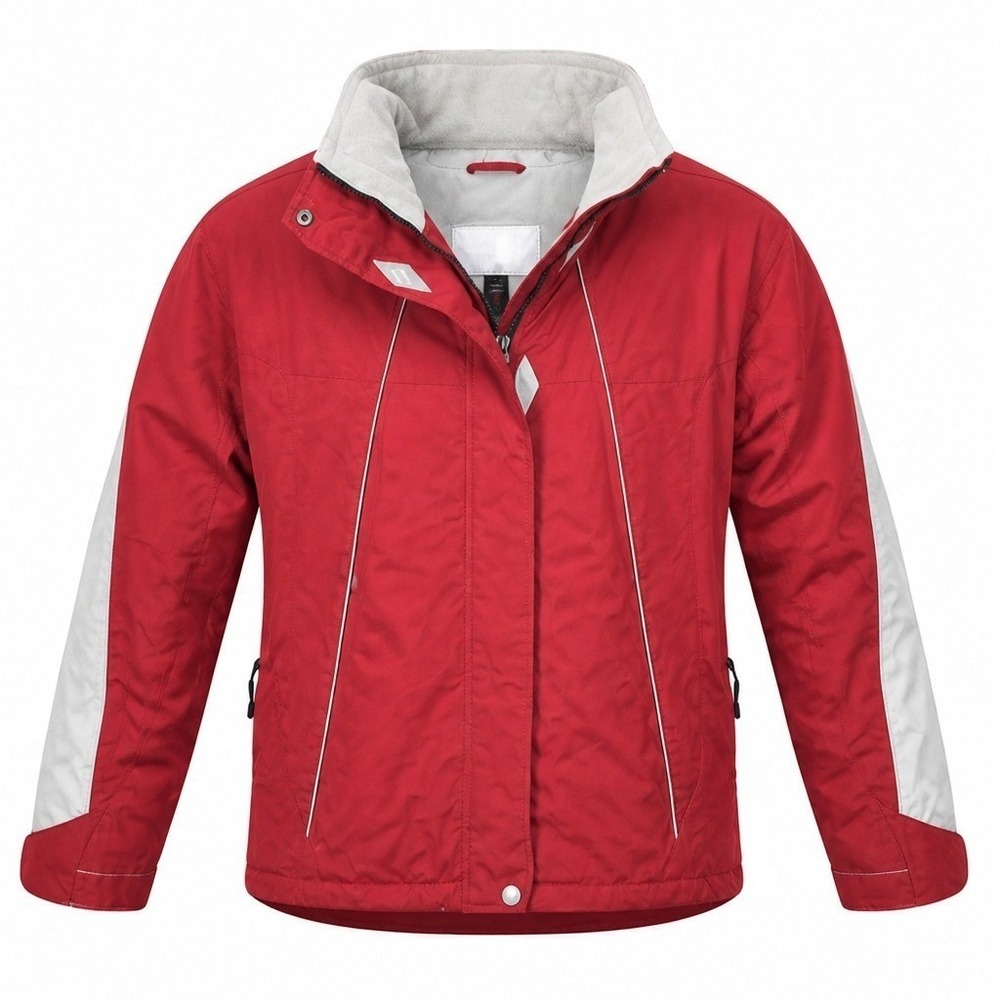 Alpine Design Elite Ski Jacket Women Small Red White Winter Coat Gorpcore